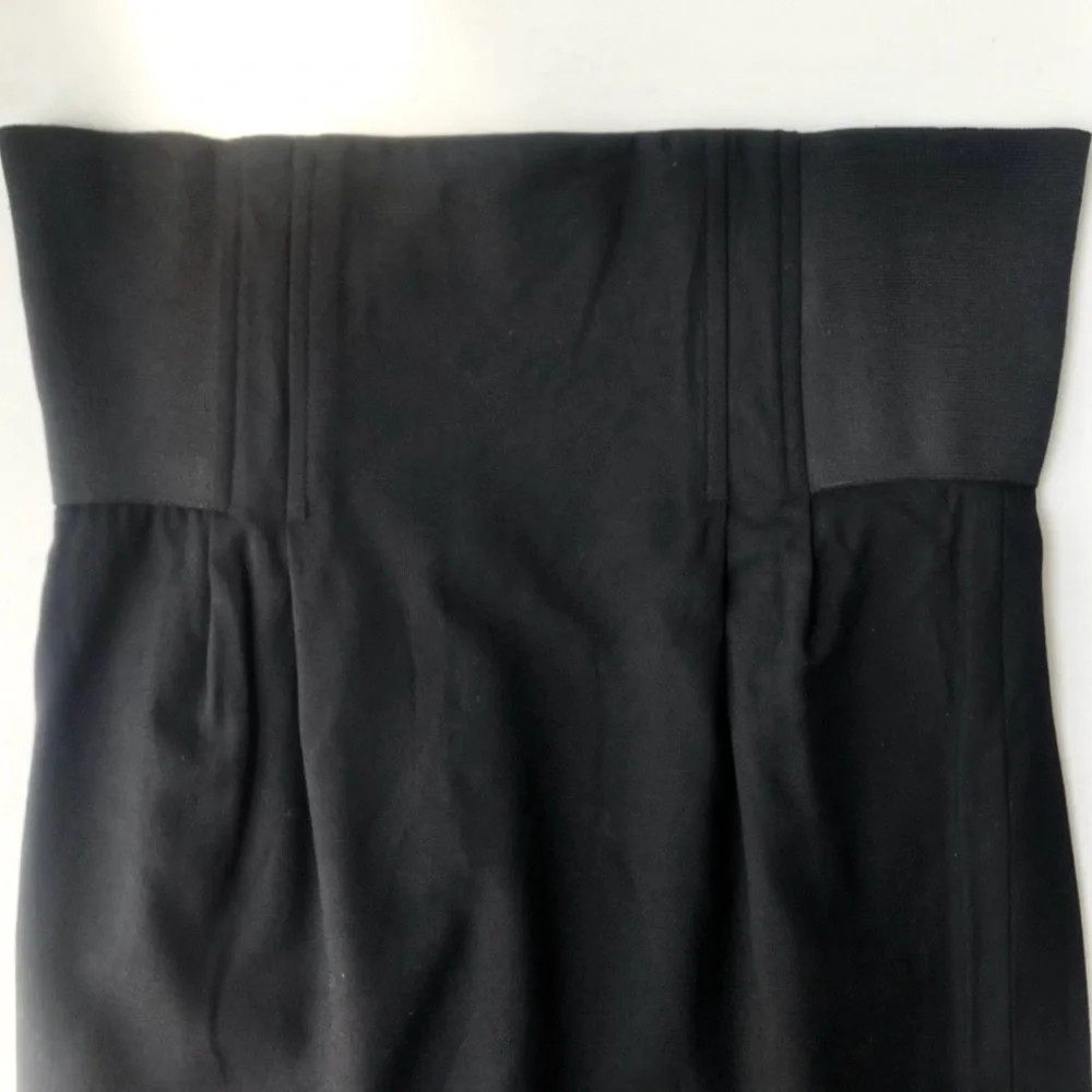 Elizabeth & James Wool Black High Waisted Pencil Skirt Size 6